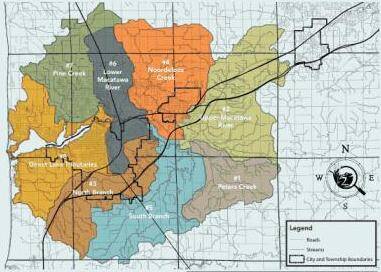 Macatawa priority sub-basins